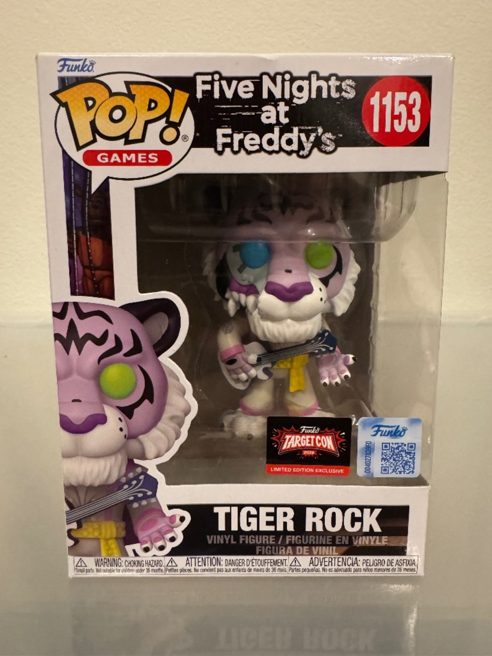 Funko Pop Tiger Rock #1153 FNAF TargetCon 2026 Limited Edition Exclusive